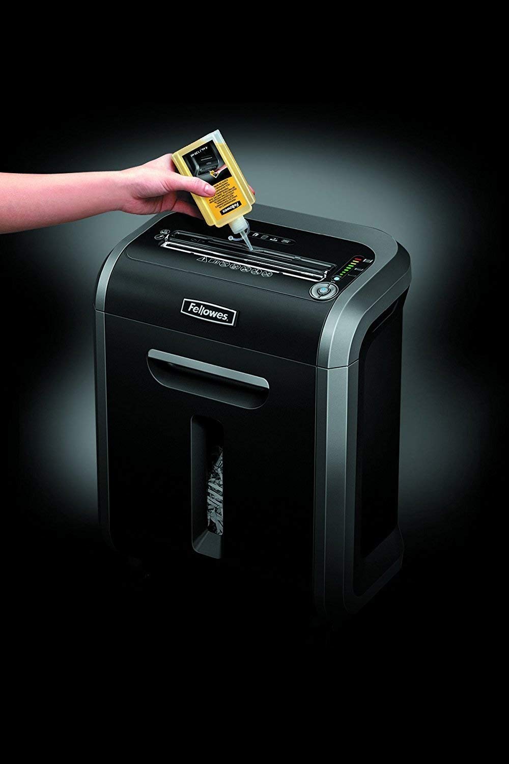 Fellowes 35250 Powershred Performance Oil, 12 Oz. Bottle W/Extension Nozzle